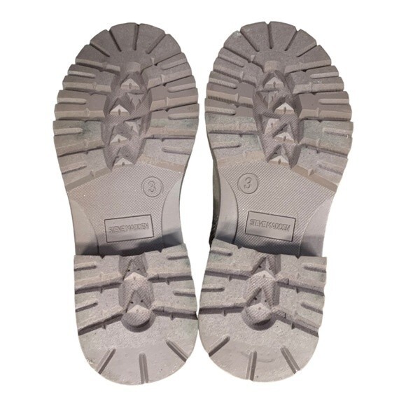 NWOT STEVE MADDEN | Girls Jhowl Boot Shimmer Tan Purple Tan Winter Boot 3 - Picture 5 of 10